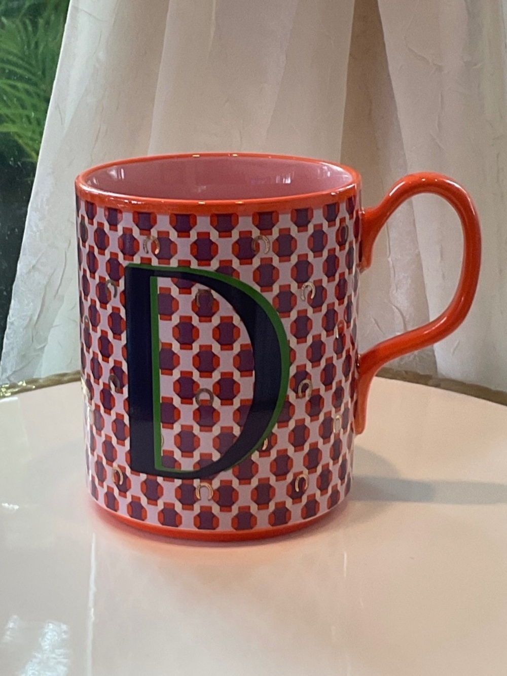 Anthropologie “D” Mug